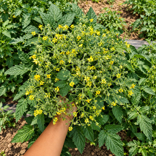 144 Dark Dwarf Multiflora Tomato, 5 Seeds