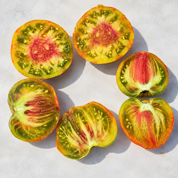 53 Bull's Chocolate Heart Tomato, 5 Seeds