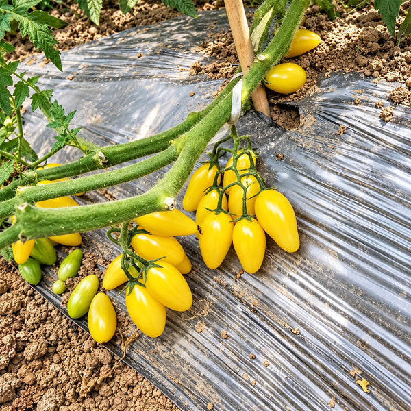 541 Snowberry Yellow Grape Tomato, 5 Seeds