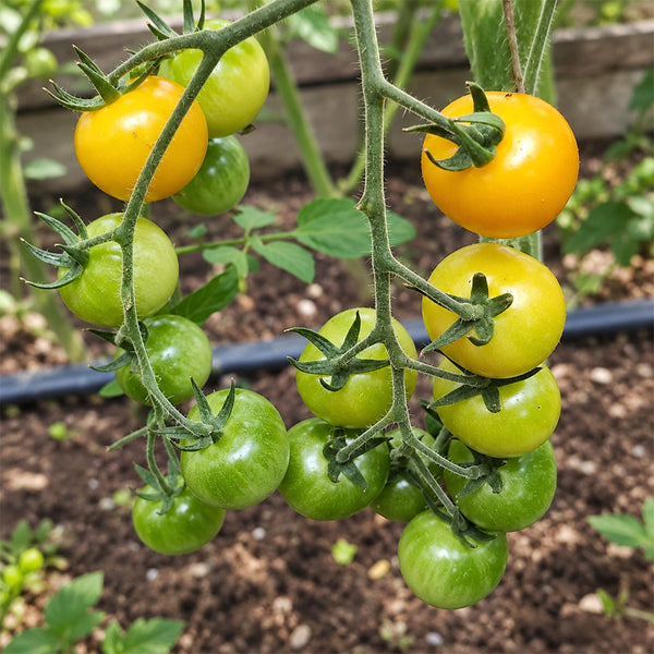 403 Yellow Cherry Potato Leaf Tomato, 5 Seeds