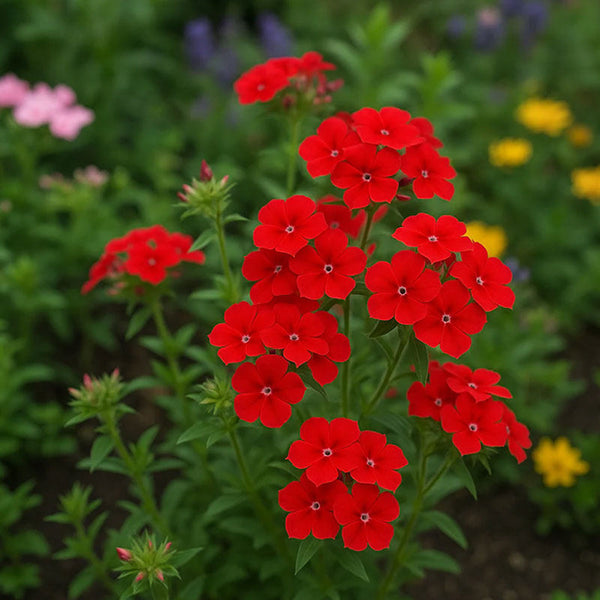 Scarlet Annual Phlox, 100 Seeds