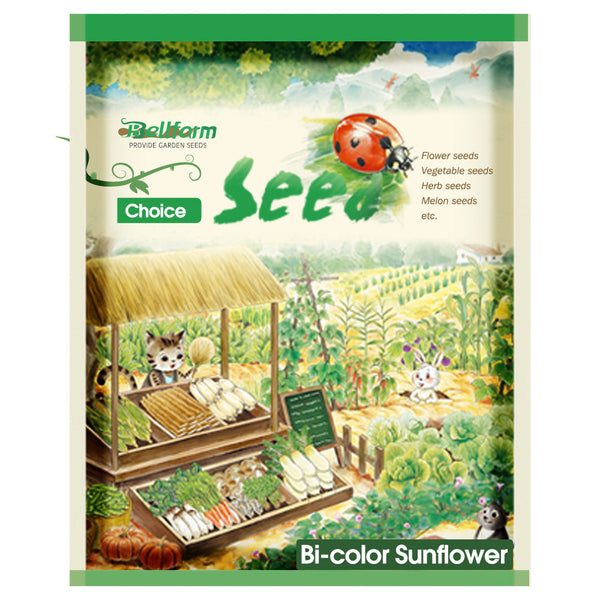 Bi-Colour Sunflower Seeds (90cm)