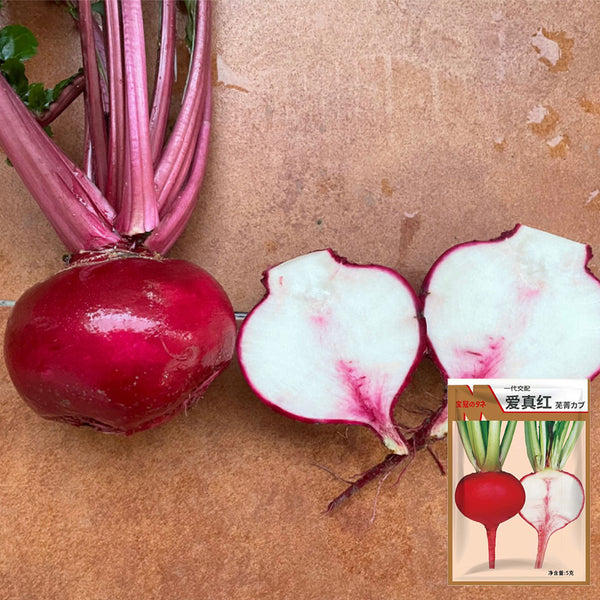 'Aizhenhong' Turnip Seeds, 5g