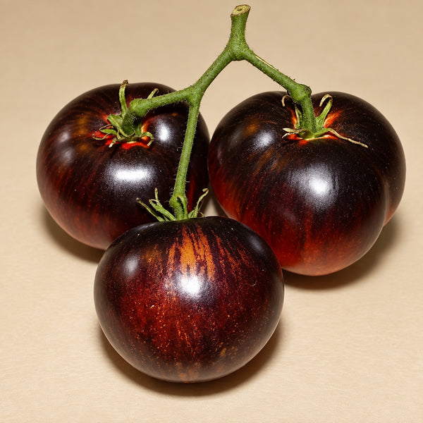 498 Dark Tiger Tomato, 5 Seeds