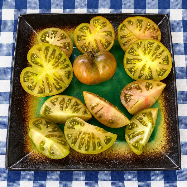 190 Gunmetal Grey Tomato, 5 Seeds