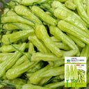 White Wrinkled Xiaomila Chili Pepper Seeds, 1800 Seeds