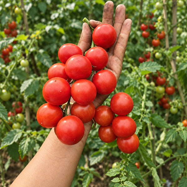 338 Minusinsk Red Cherry Tomato, 5 Seeds