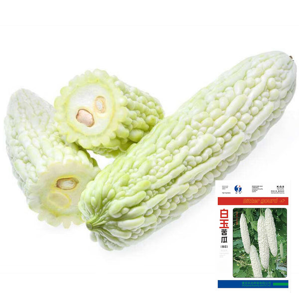 White Jade Bitter Gourd Seeds, 10g