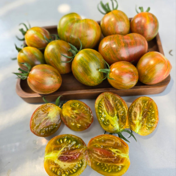 760 Tennessee Surprise Green Cream Round Tomato, 5 Seeds