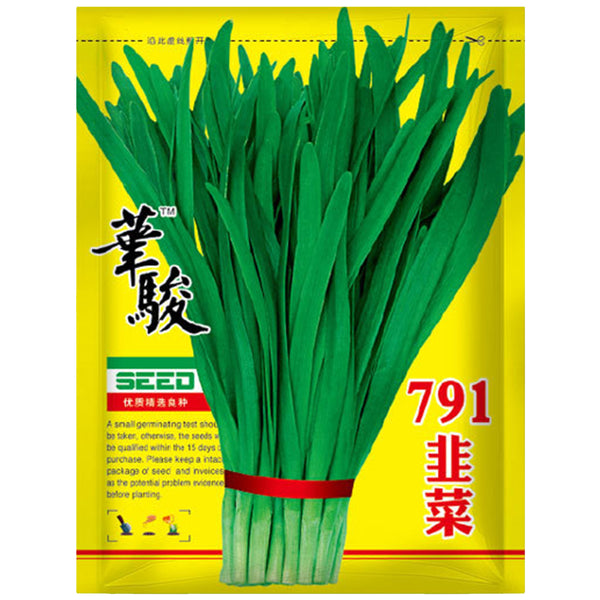 HUAJUN 791 Series Chinese Chives Seeds, 5 × 5g Bags