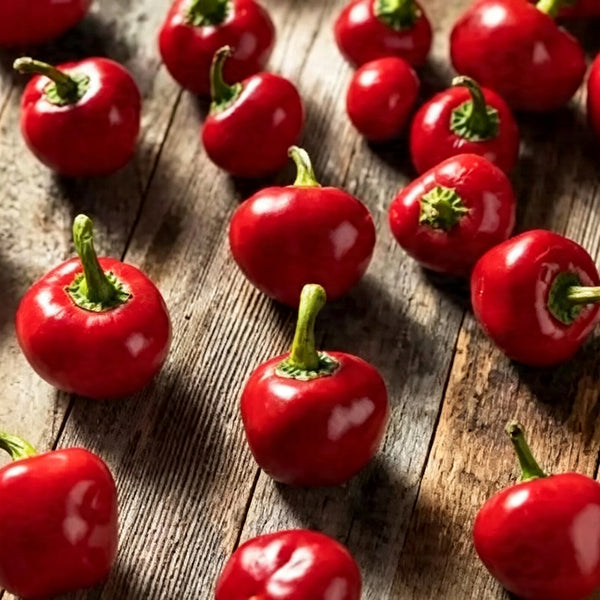 Red Hot Cherry Pepper, 15 Seeds
