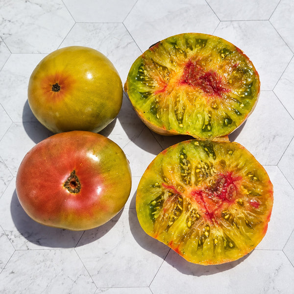 40 Green Ember Tomato, 5 Seeds