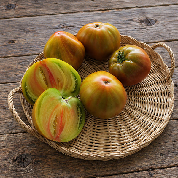 283 Everett's Rusty Oxheart Tomato, 5 Seeds